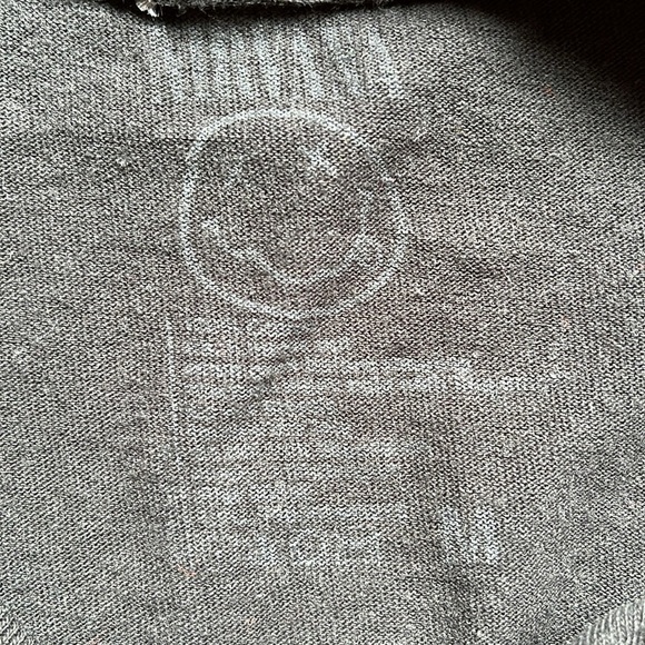 Nirvana Band Tee Graphic Grunge Black Short Sleeve Smiley Logo Crewneck Size M - Picture 9 of 9